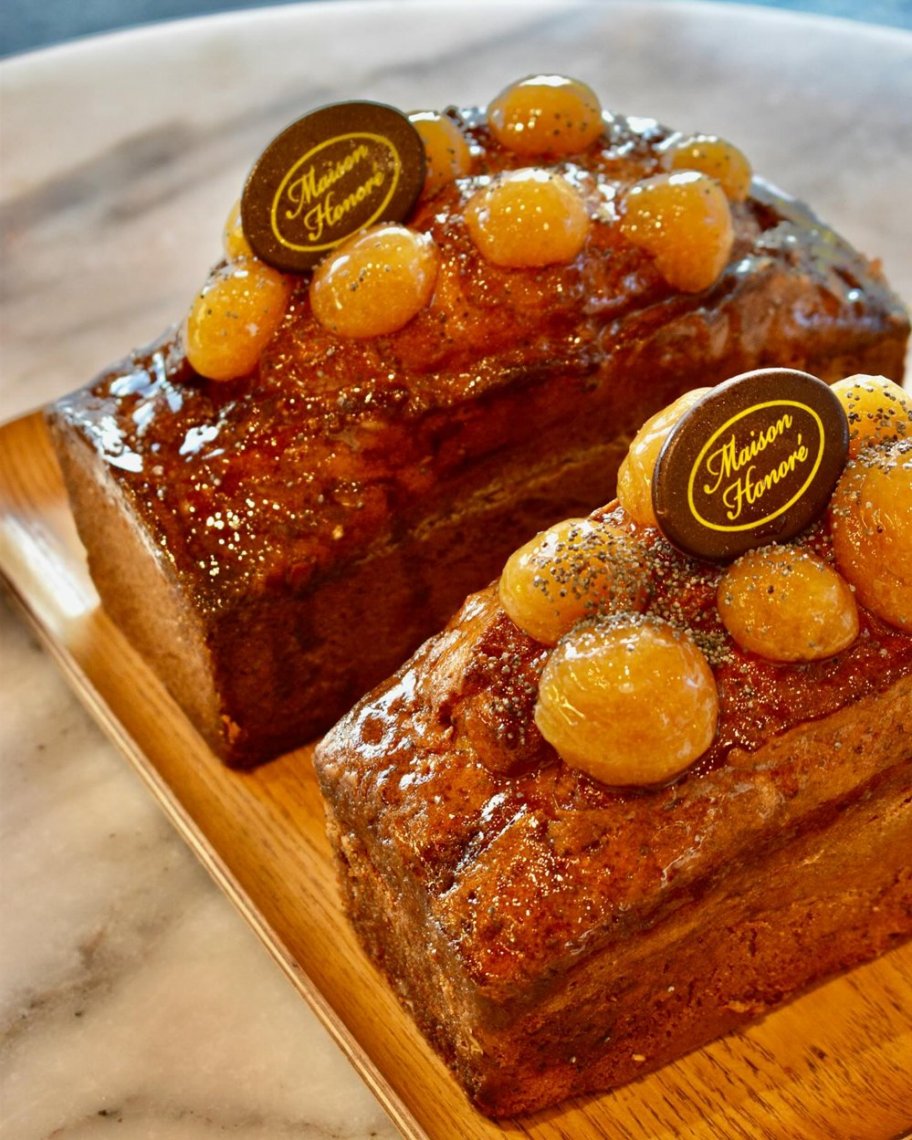 Cake citron entier (tranche)