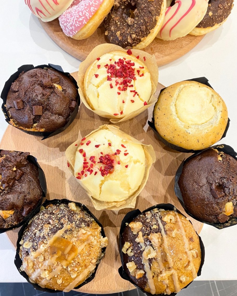 Muffin cacahu&egrave;te & caramel