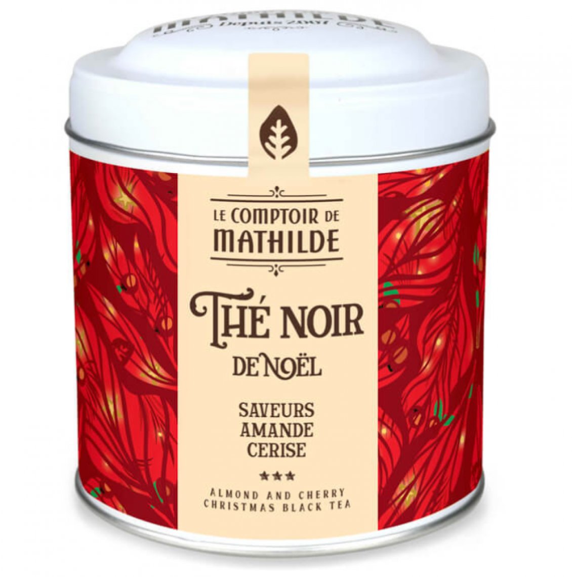 Thé Noir saveur Amande Cerise - 100g