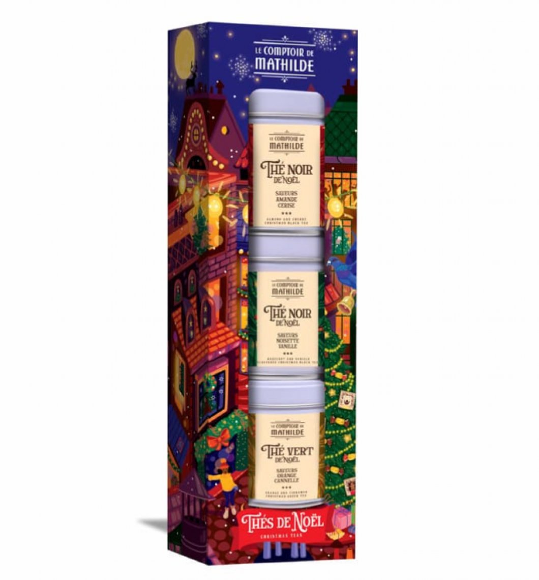 Coffret Thés de Noël - 3 x 25g
